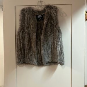 100% Rabbit Fur Women's Vest